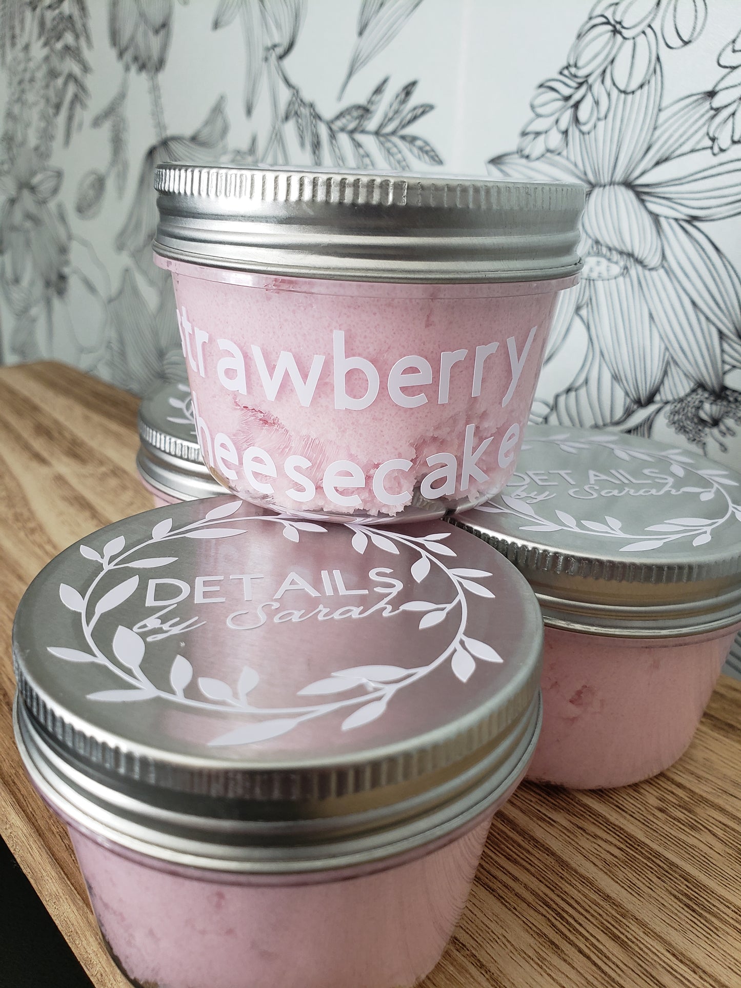 Strawberry Cheesecake Sugar Scrub